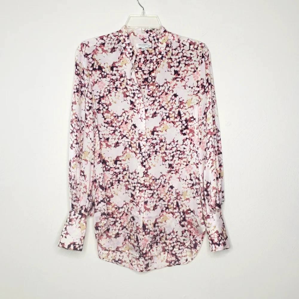 Equipment Femme Boleyn Poet Shirt Size XS - Picture 5 of 13